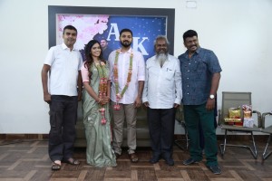 Keerthana and Akshay Special Reception for Media