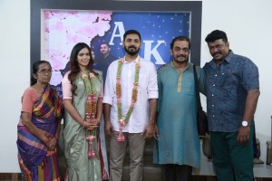 Keerthana and Akshay Special Reception for Media