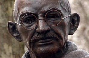 Shocking! Gandhi statue and Ambedkar bust vandalised