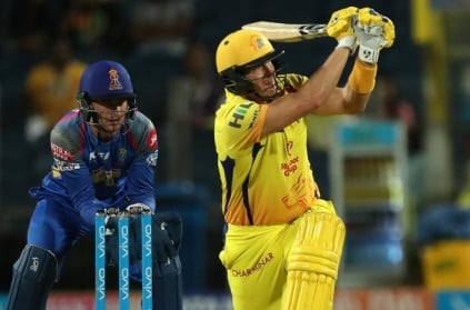 CSK posts massive total for RR to chase