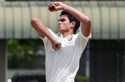 Video: Arjun Tendulkar takes his maiden wicket for India U-19.