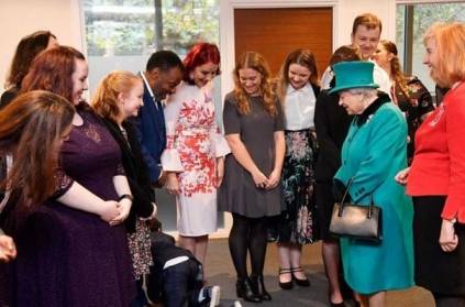 Minor Boy Overwhelmed at meeting with queen elizabeth goes viral