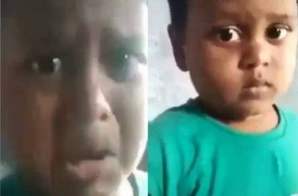 Watch video:Food is important to me than union, says TN little boy