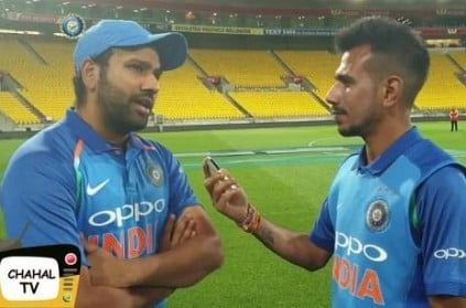 will you promote me to enter in kohli\'s order, chahal asks to rohit