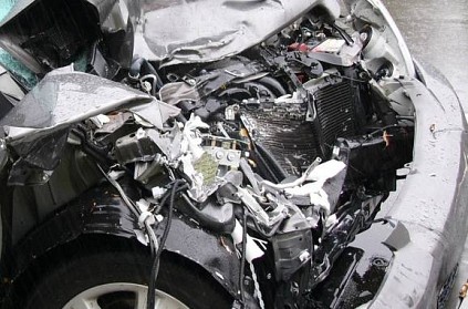 Chennai: Men steal car, meet with accident; held.