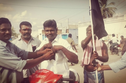 People in Vaiko’s native wear black badge opposing Modi’s Chennai visit