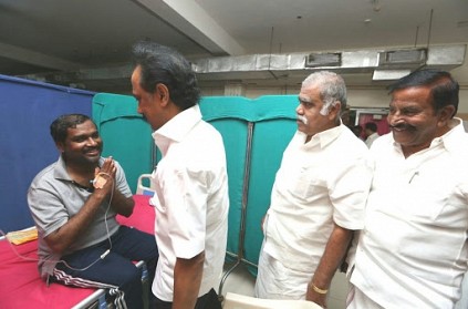 Stalin calls upon Tamizhaga Vazhvurimai Katchi founder T Velmurugan