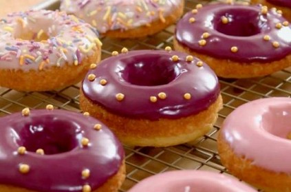 Customers of Donut City rush to shop to buy all doughnuts