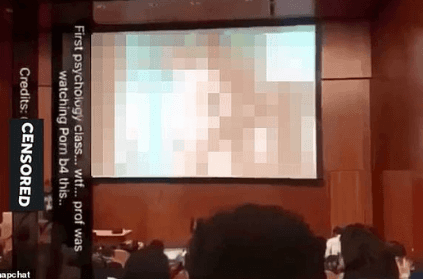 Psychology Professor Accidentally Plays Porn On Projector To 500 Students During Lecture