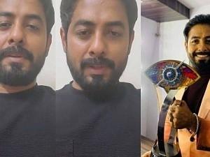 Aari in video reveals why he was silent on social media after winning Bigg Boss Tamil 4