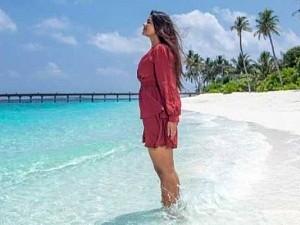 Yet another popular actress holidays in the Maldives; Guess who!
