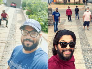 Allu Arjun takes 'social distancing' selfie with fans on his birthday