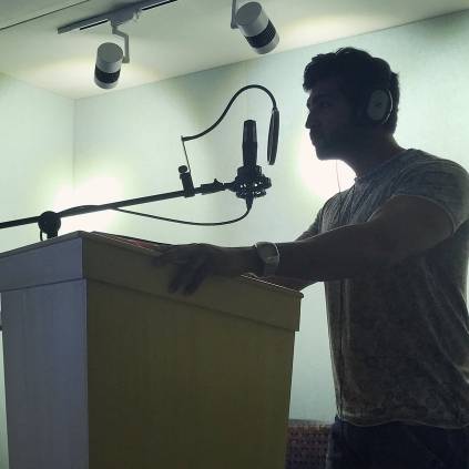 Arun Vijay begins dubbing for Chekka Chivantha Vaanam