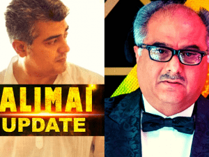 Official: Boney Kapoor finally gives an update about Valimai's 