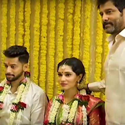 Chiyaan Vikram's daughter Akshita Vikram wedding