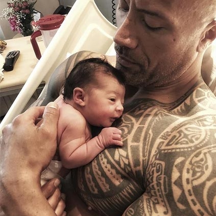 Dwayne Johnson welcomes his third daughter Tiana Gia