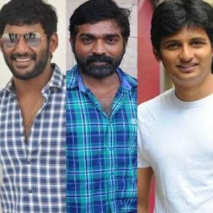 Exciting updates on Vishal, Jiiva and Vijay Sethupathi projects