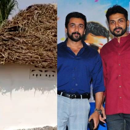 Gaja Cyclone: Suriya and Karthi fans build houses for farmers at their own cost