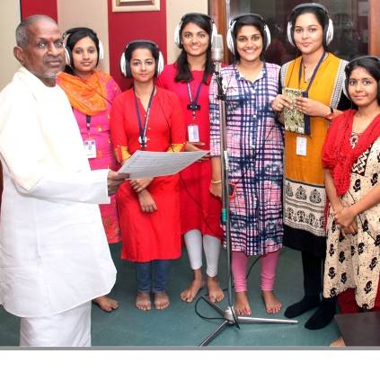 Ilayaraja to introduce 9 College girls as singers in Vijay Antony's Tamizharasan