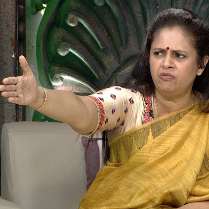 Lakshmy Ramakrishnan made an official statement about Solvathellam Unmai's stay