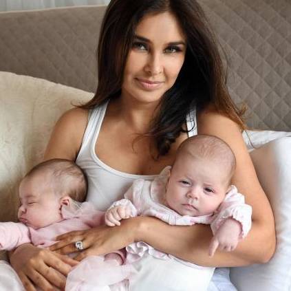 Lisa Ray becomes mother of twins