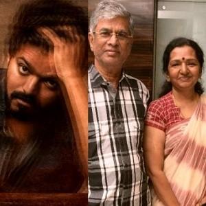 Master Thalapathy Vijay’s parents’ SAC and Shobha’s surprise visit at a fans house video