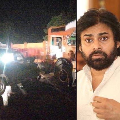 Pawan Kalyan escapes unhurt in a car accident