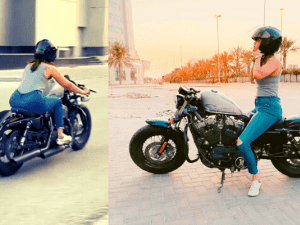 Popular heroine rides bike after 15 long years; new viral video turns heads ft Mamta Mohandas