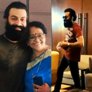 Prithviraj's mother reacts to his decison to leave the country for Aadujeevitham