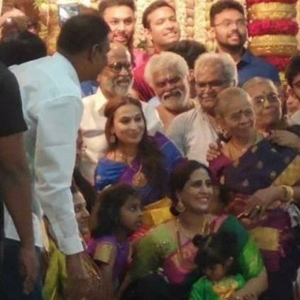 Rajinikanth attending manager's brother wedding