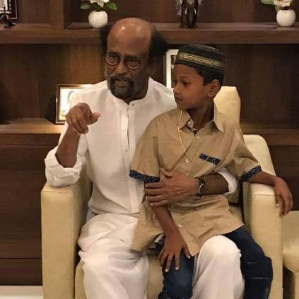 Rajinikanth to support the education of 7 year old Rajinikanth to support the education of 7 year old
