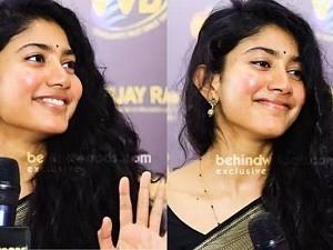 Sai Pallavi wants this actress to play Malar teacher in Tamil! Behindwoods Gold Medals 2019!