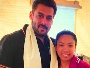 Salman Khan meets Mirabai Chanu but his shawl is grabbing the eyeballs - Here's why!