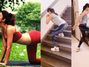 Shilpa Shetty teaches stairs workout to fight Coronva virus