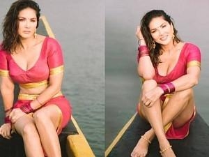 Sunny Leone gives us major 'Nenjinile' vibes from her latest photoshoot!