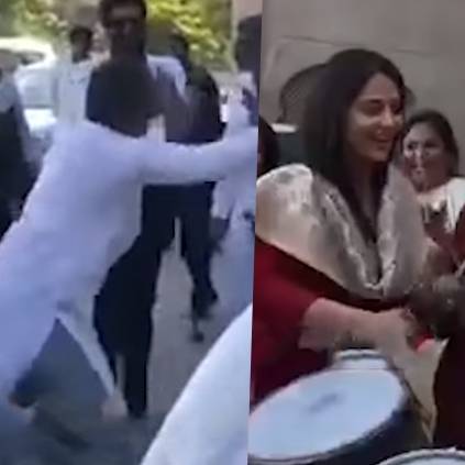 Telugu stars dancing at Rajamouli's son Karthikeya wedding