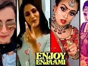 Enjoy Enjaami: Special Versions ft Trisha, Losliya and your favorite stars!