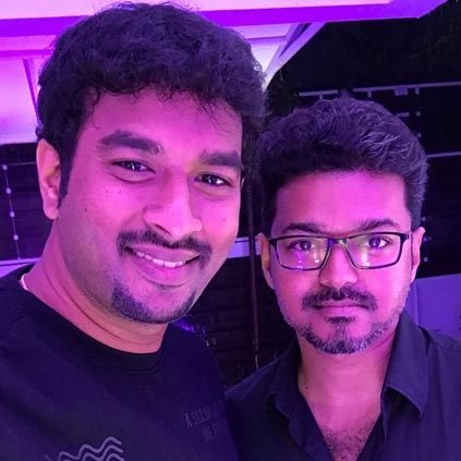 Vijay wishes lyricist Vivek on his birthday Vijay wishes lyricist Vivek on his birthday