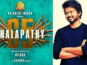 Vijay's Birthday special from 'Thalapathy 65' makers officially announced with a marana mass VIDEO!
