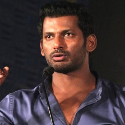 Vishal clarifies on being admitted in the hospital