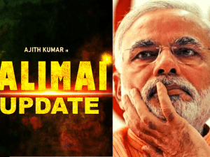 When 'Thala' Ajith fans could not stop from asking 'Valimai' update to PM Modi - viral video!