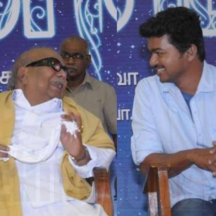 Will Vijay be able to come from USA to attend Karunanidhi's funeral?