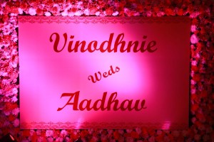 Aadhav and Vinodhnie Reception