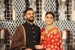 Virat Kohli And Anushka Sharma Reception