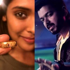 Thalapathy's golden gift: Pictures of Bigil team with the golden rings