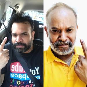 Tamil film personalities casting their vote for 2019 elections part-2