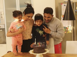 Allu Arjun son birthday bash celebration