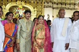 Film Producer C Kalyan Son Wedding Reception